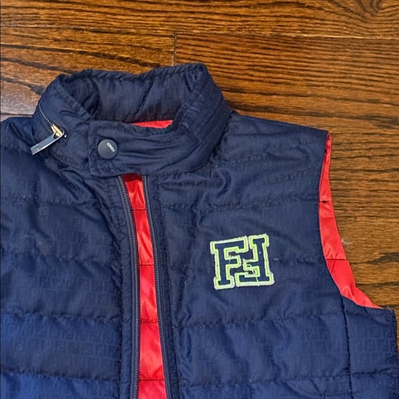 Fendi Puffer Vest Size 6 - Picture 2 of 10